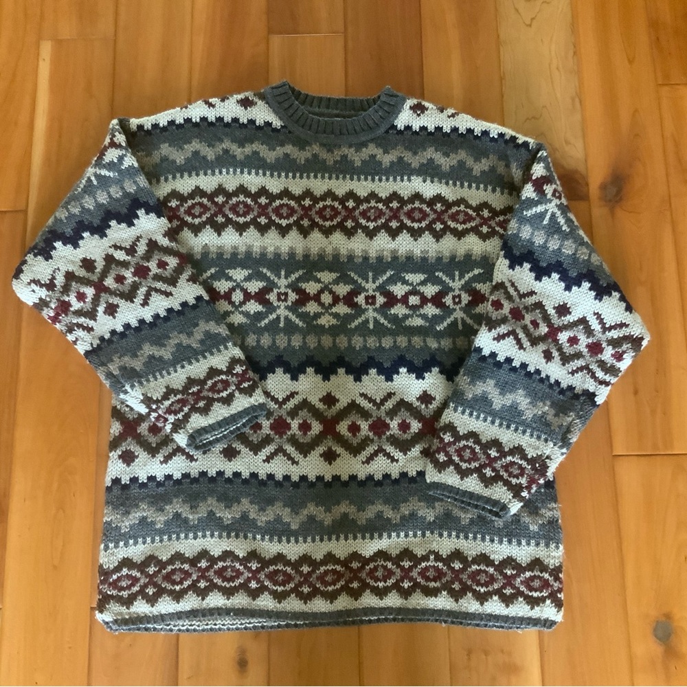 Abercrombie and Fitch The Big Sweater Wool size L